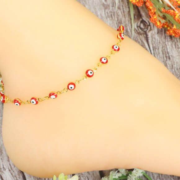"Dainty Anklet for Women – Elegant Everyday Jewelry & Perfect Gift | MLCRC1640 - Picture 3 of 10